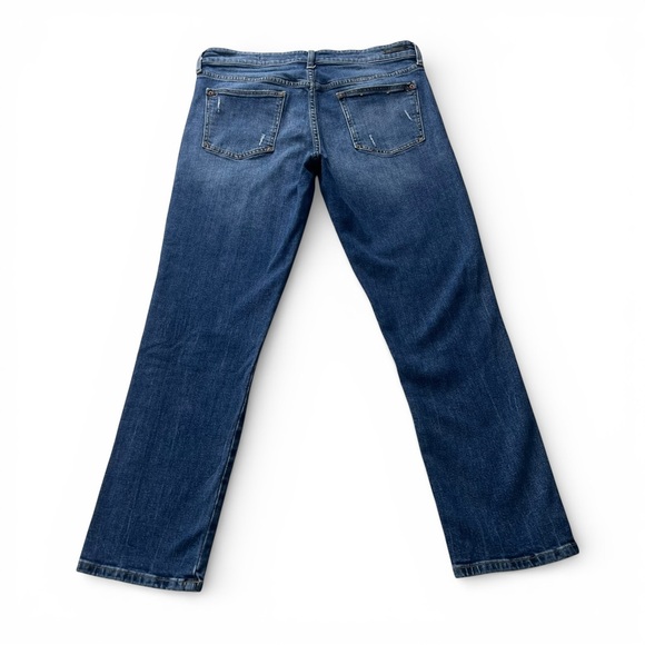 Pilcro and the Letterpress Anthropologie Slim Boyfriend Blue Denim Jeans - 30 - Picture 2 of 14